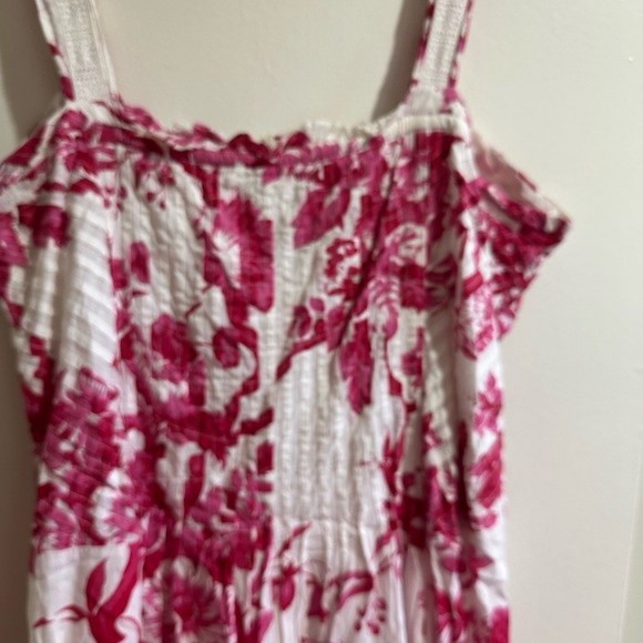 Per Una Marks & Spencer Pink Floral Sundress – Size 18 Regular - Picture 2 of 13